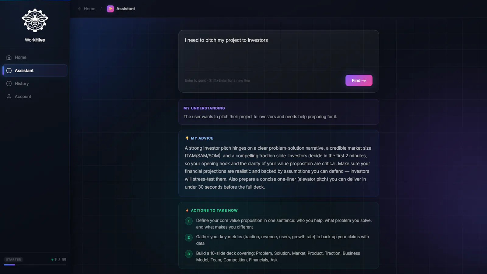 WorkHive screenshot 3