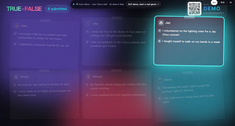 Icebreaker Game: True or False screenshot 3