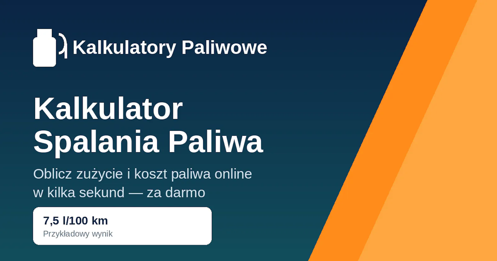 Kalkulatory Paliwowe screenshot 1