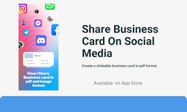 Digital Business Card App gallery image