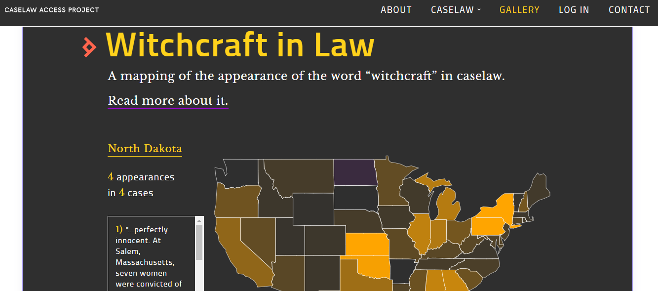 Case Law Access Project gallery image