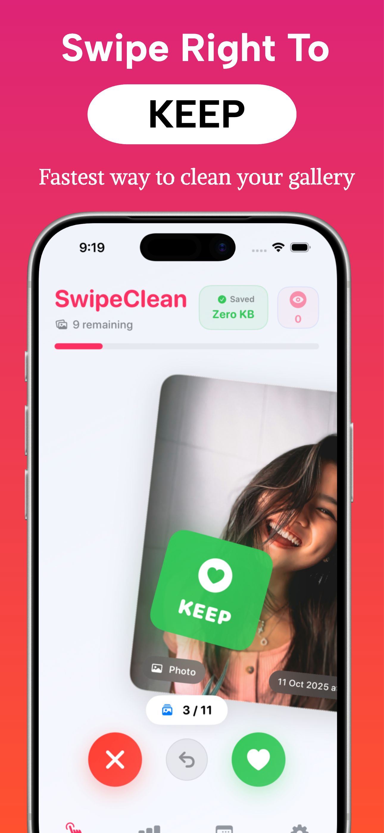 Fliqr - The Tinder for Your Camera Roll gallery image