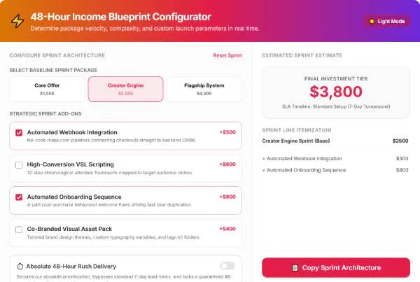 The Sovereign Creator Calculator Suite