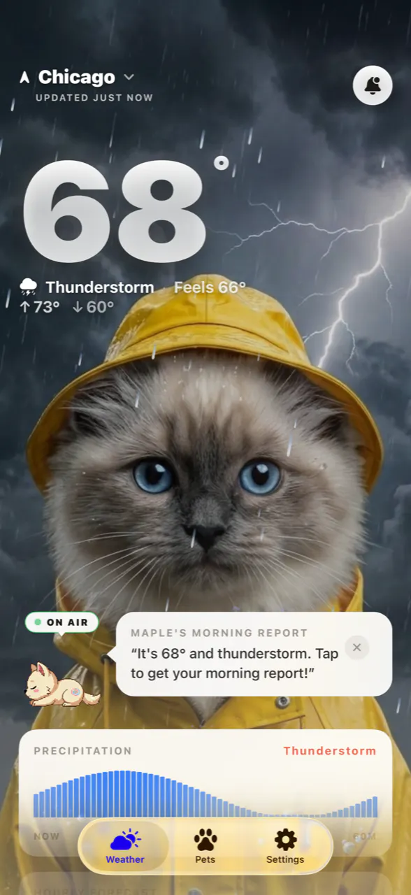 WeatherPets: Weather & Widgets gallery image