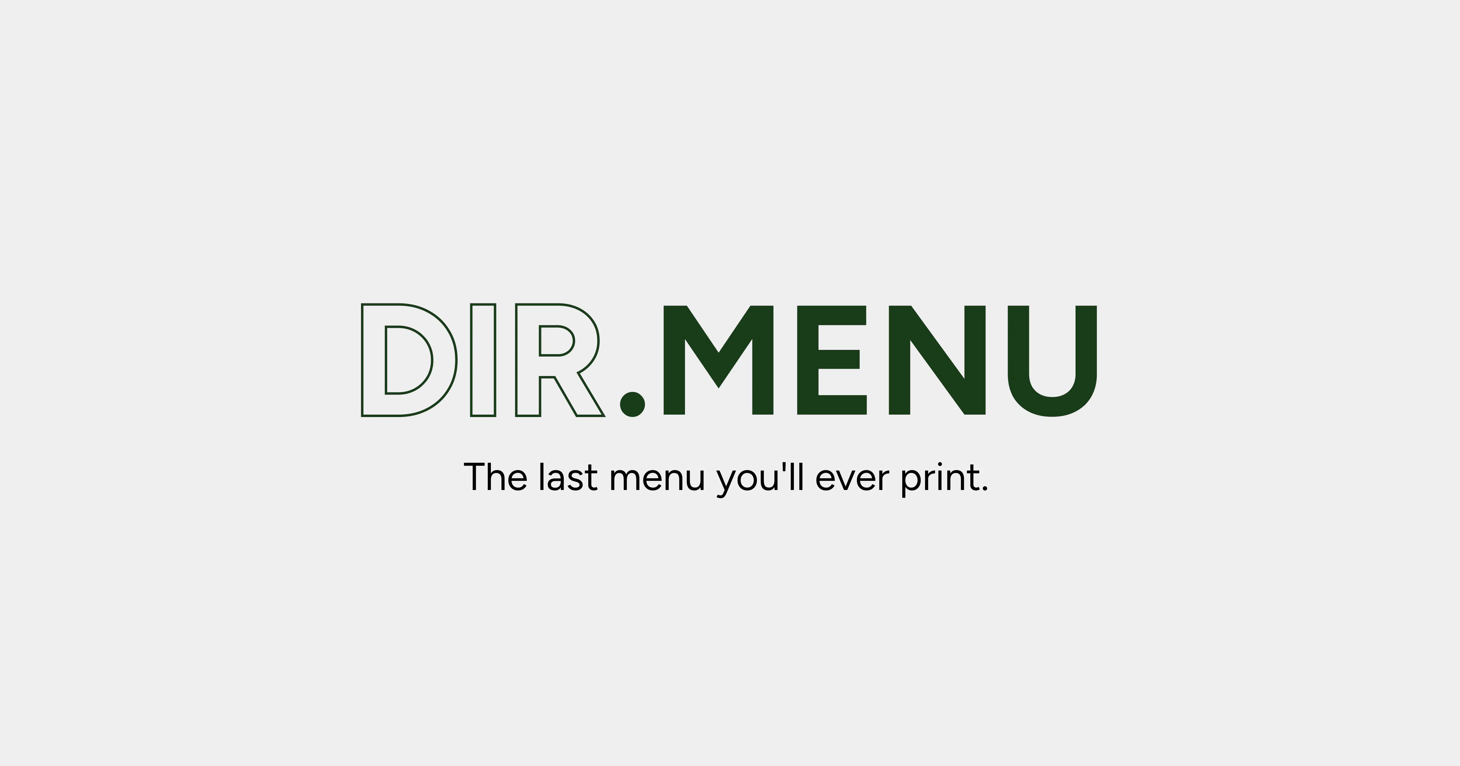 DIR.MENU gallery image