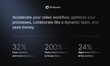 Изображение членов видео-команды, успешно работающих вместе через Postpace.