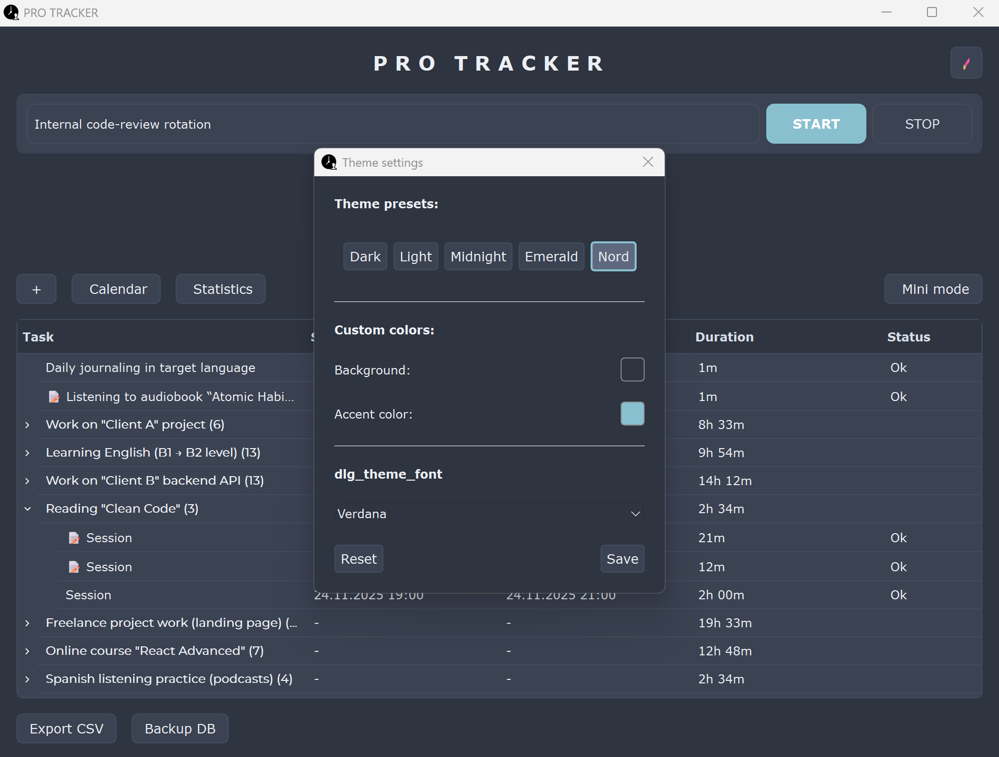 PRO TRACKER Time gallery image