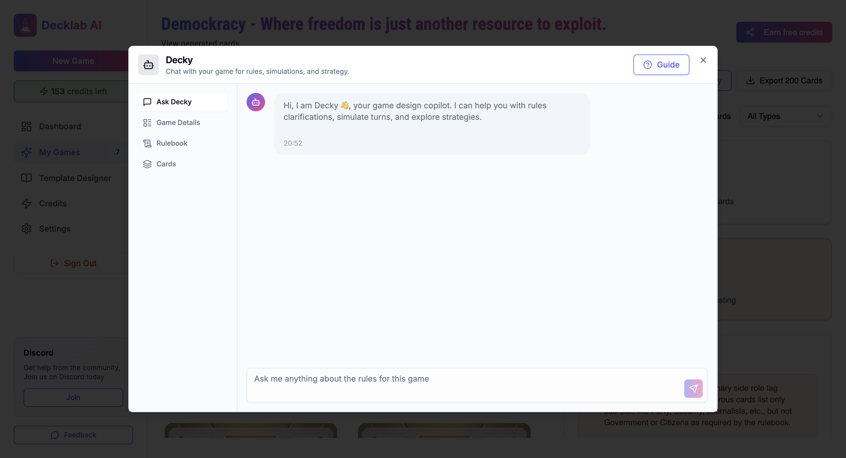 Decklab AI - Screenshot 4 showing product features and functionality