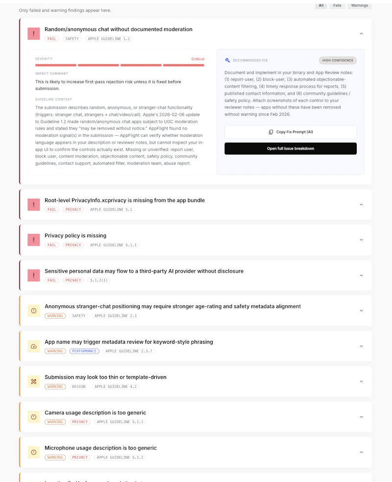 Appflight screenshot 3