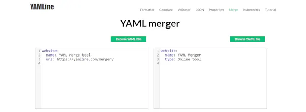 YAMLine's YAML Merger gallery image