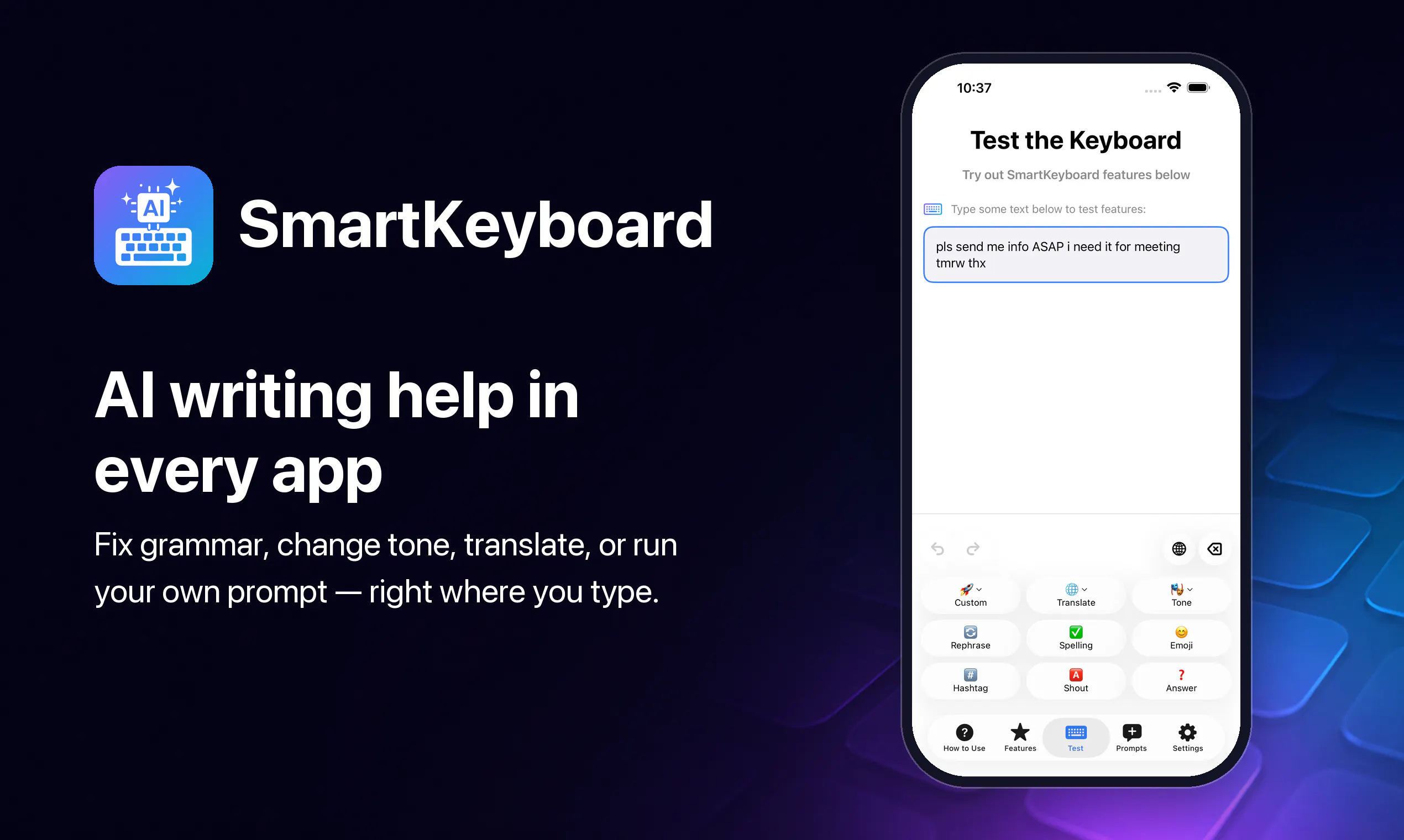 Smart Keyboard AI gallery image