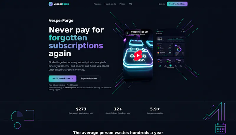  Never pay for forgotten subscriptions screenshot 2