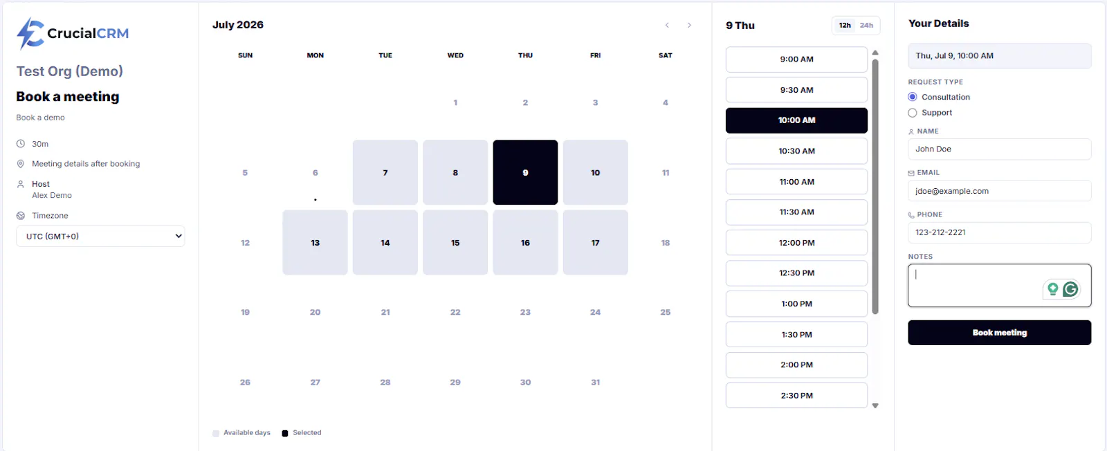 CrucialCRM screenshot 6