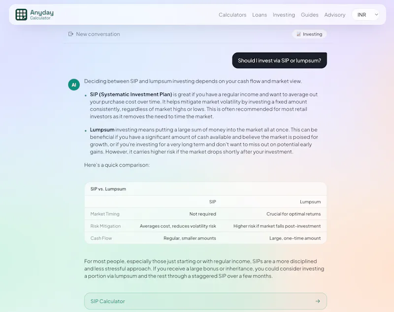 Anyday Calculator screenshot 2