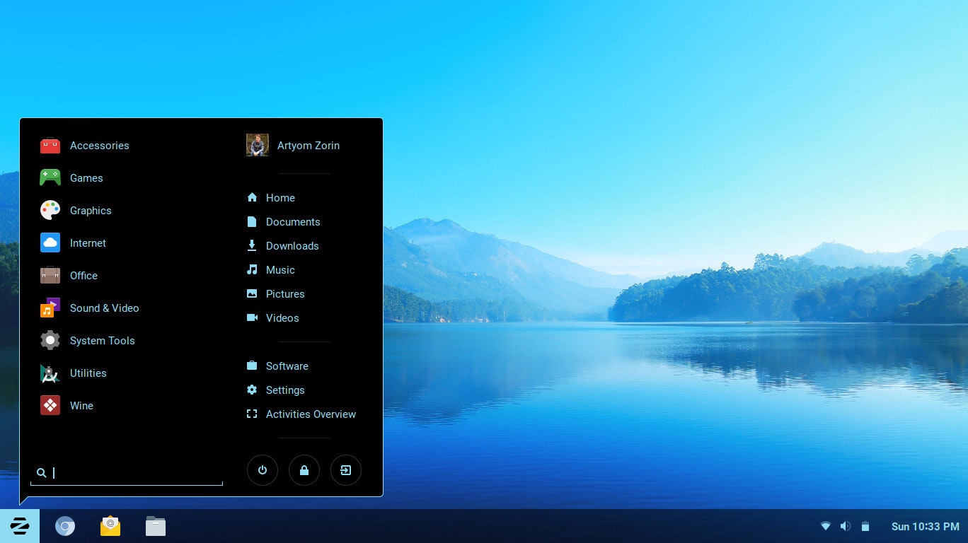 Zorin OS 12 Image