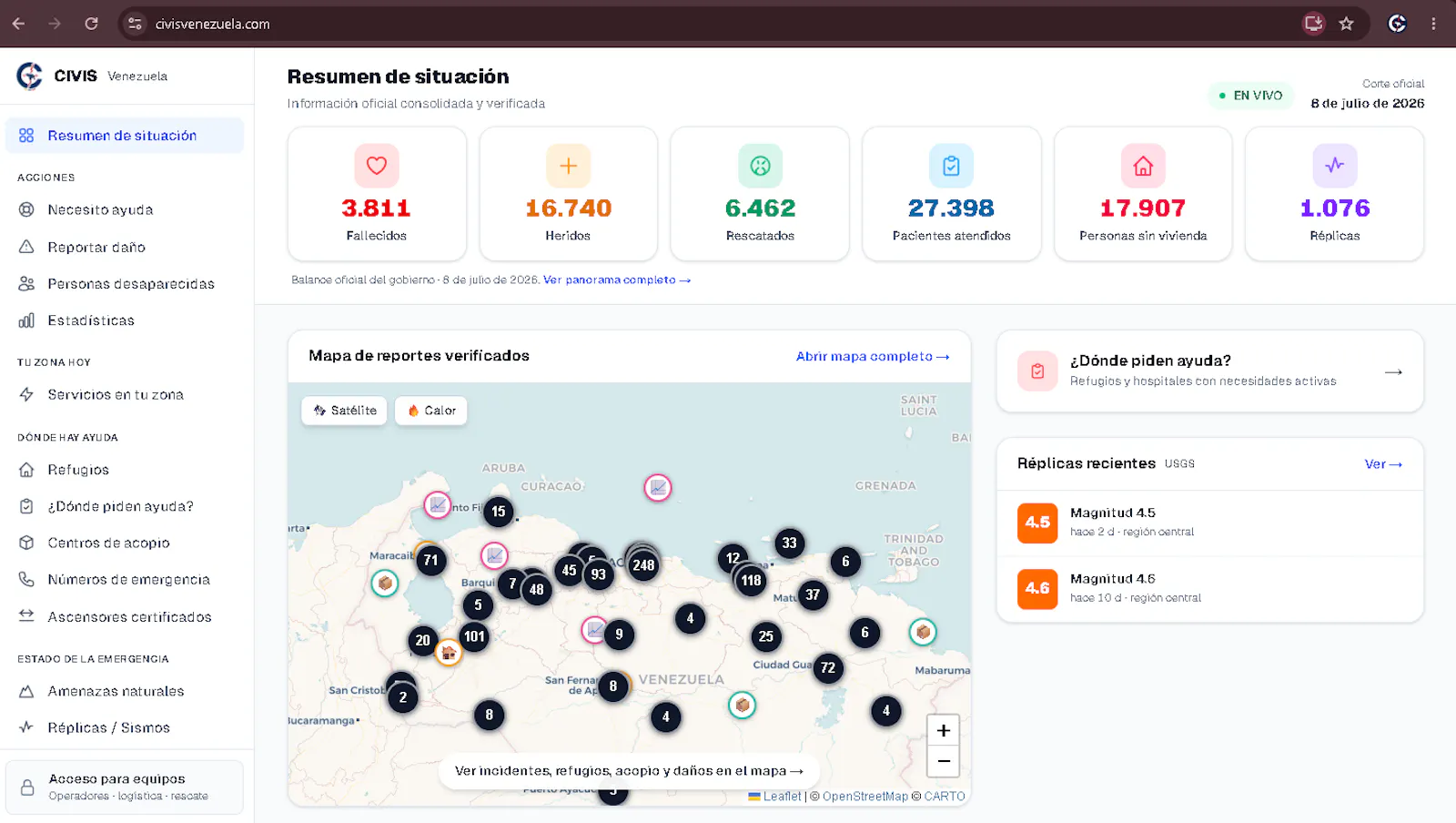 CIVIS Venezuela screenshot 3
