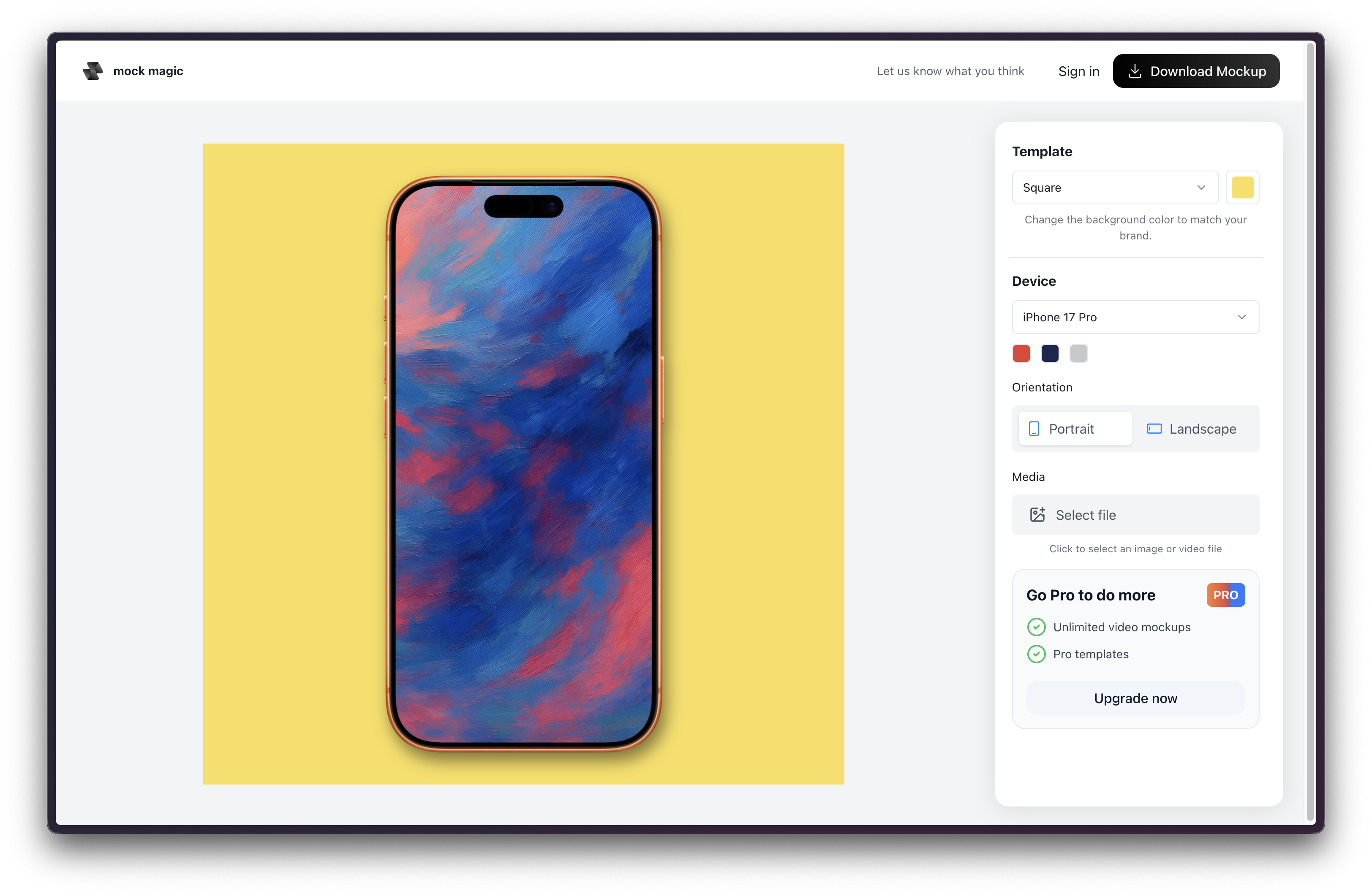 Mock Magic 2.0 - Screenshot 2 showing product features and functionality