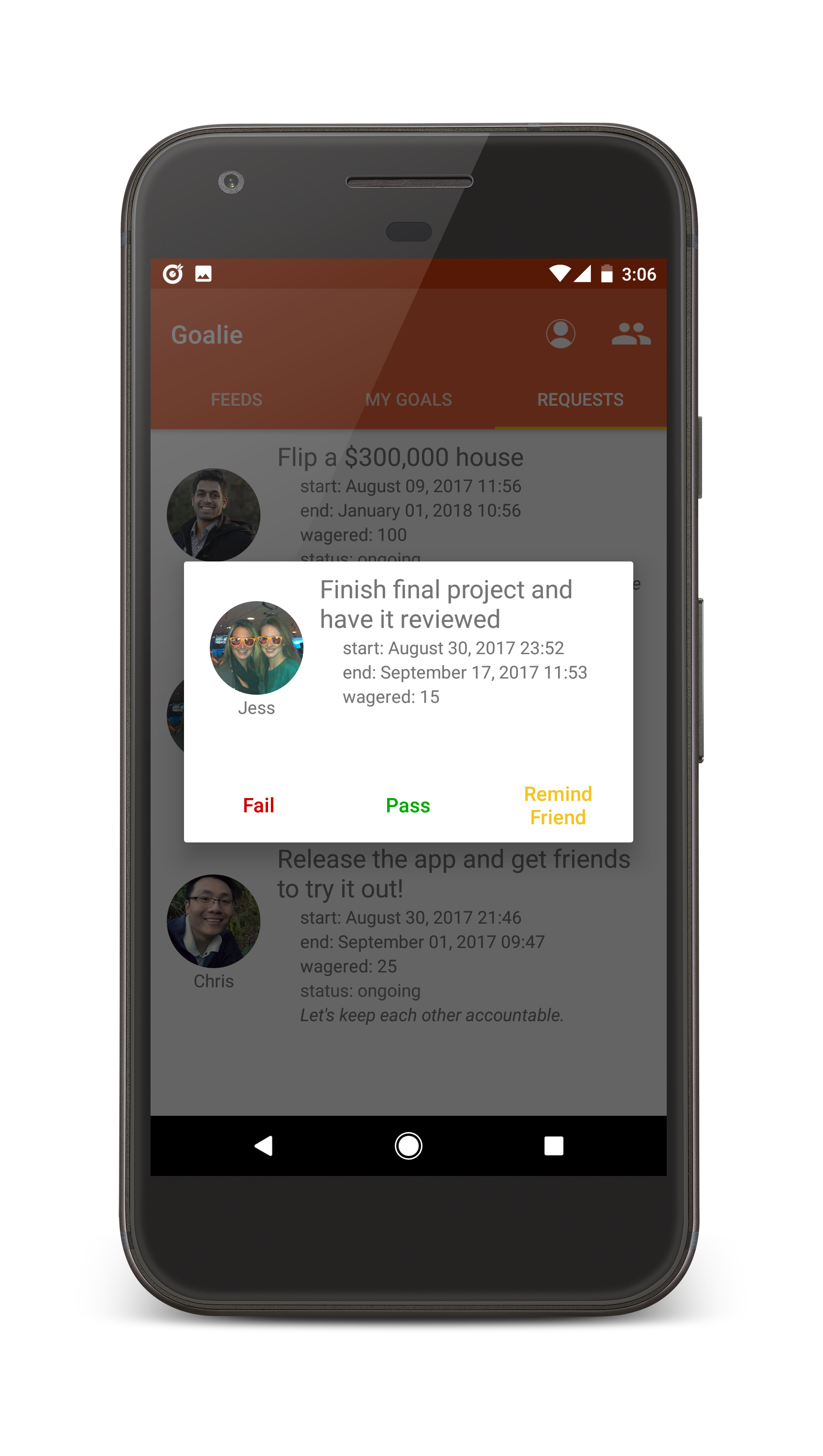 Goalie - Track goals with friends gallery image