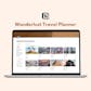 Wanderlust Travel Planner