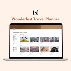 Wanderlust Travel Planner logo
