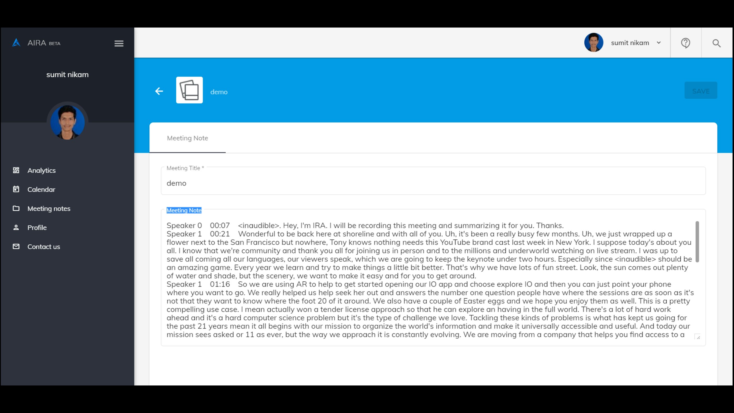 AIRA - Online Meetings AI Assistance gallery image