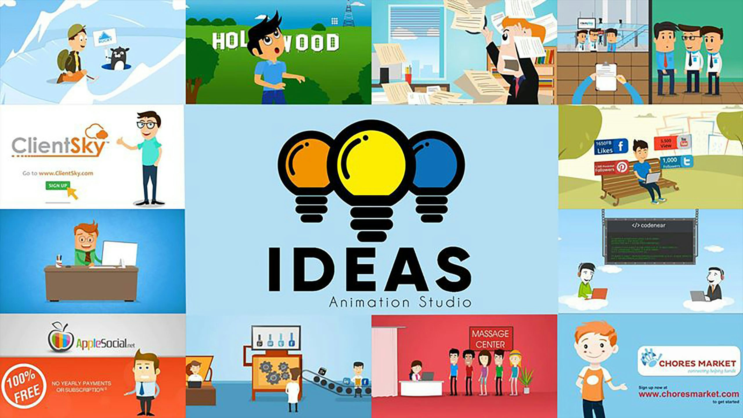 Recommend me theme for Animation site