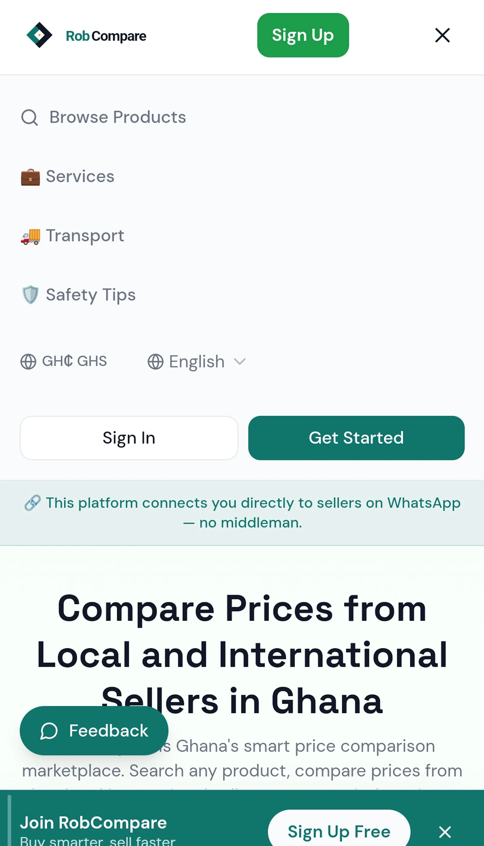 RobCompare screenshot 4