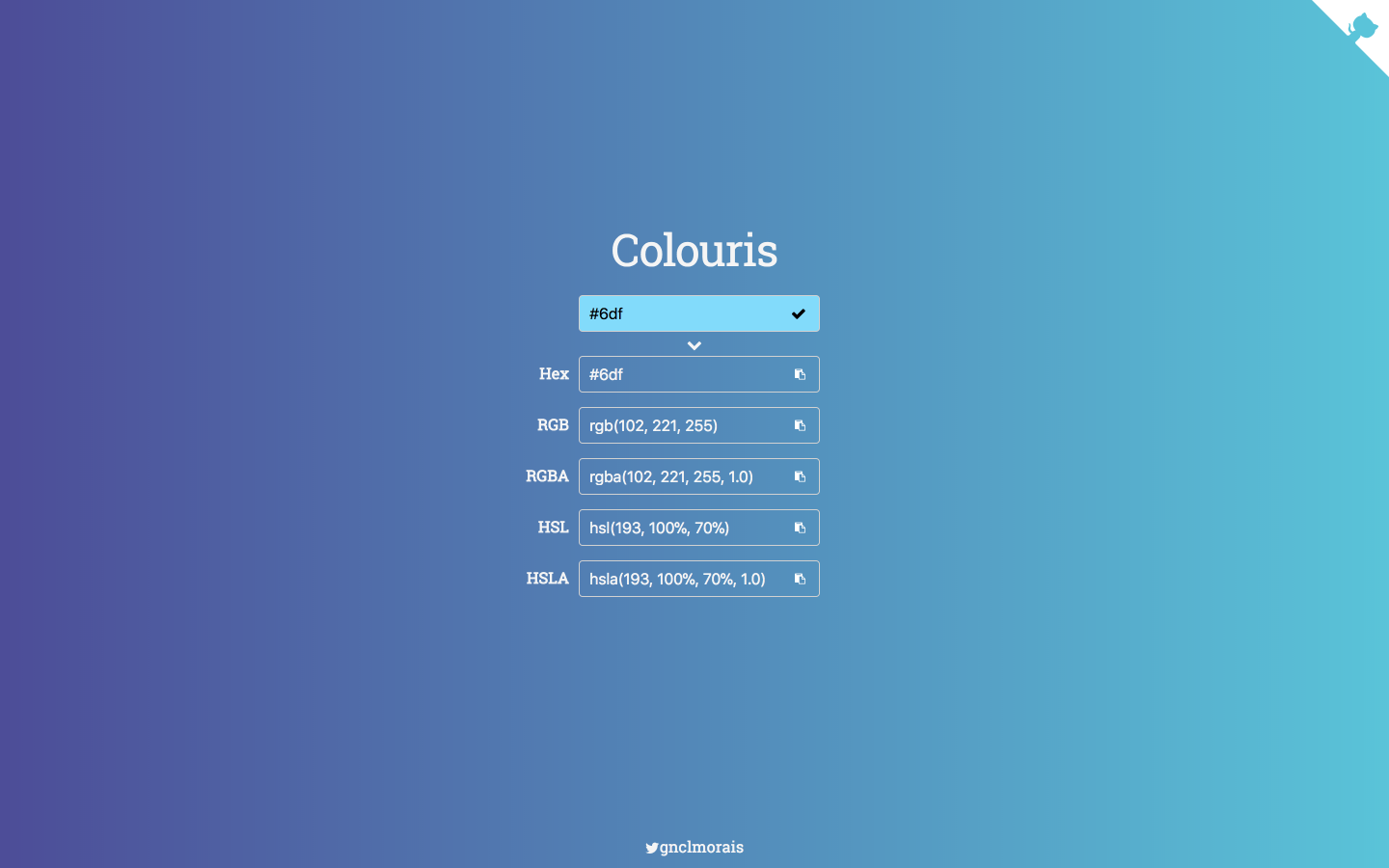 Colouris gallery image