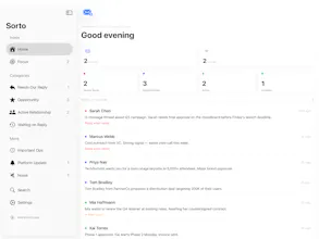 Sorto: AI email client gallery image