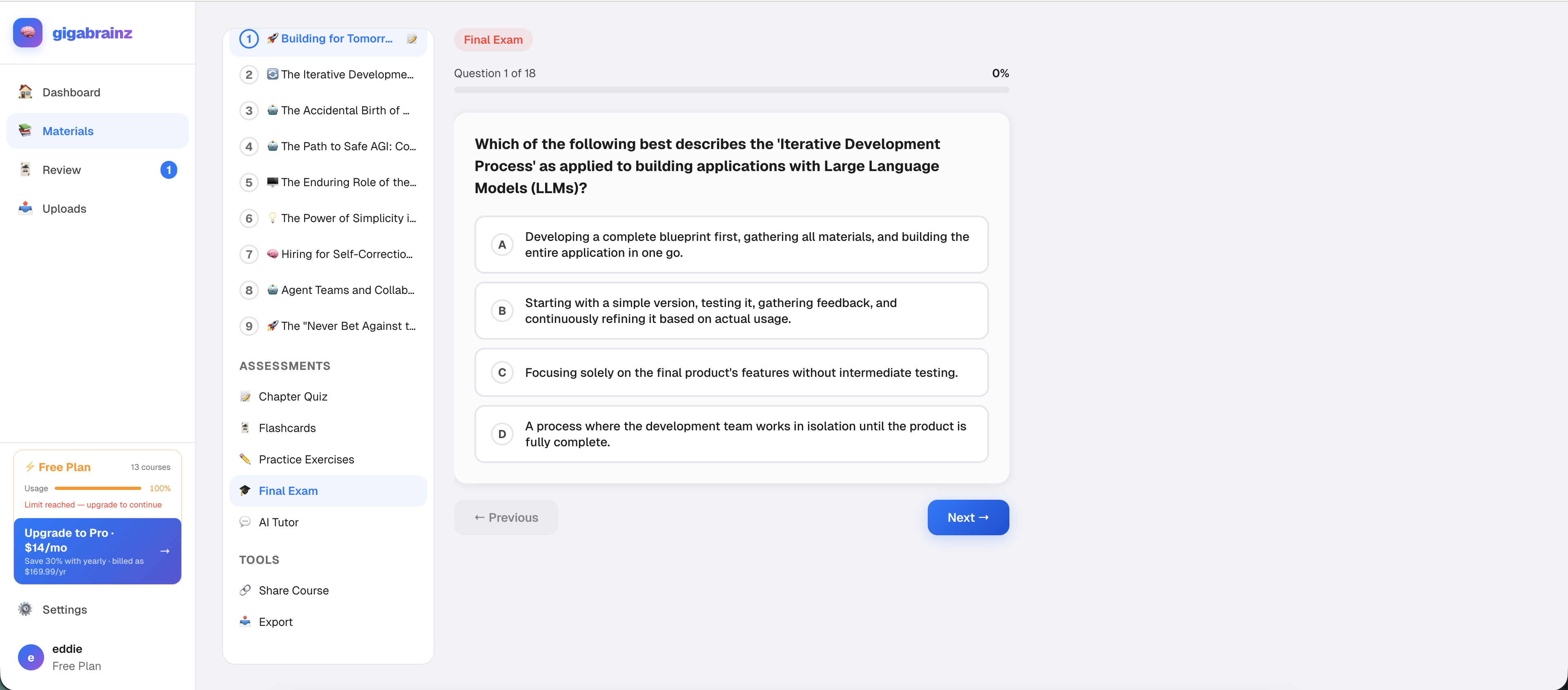 gigabrainz — Learn Anything, 10x Faster gallery image