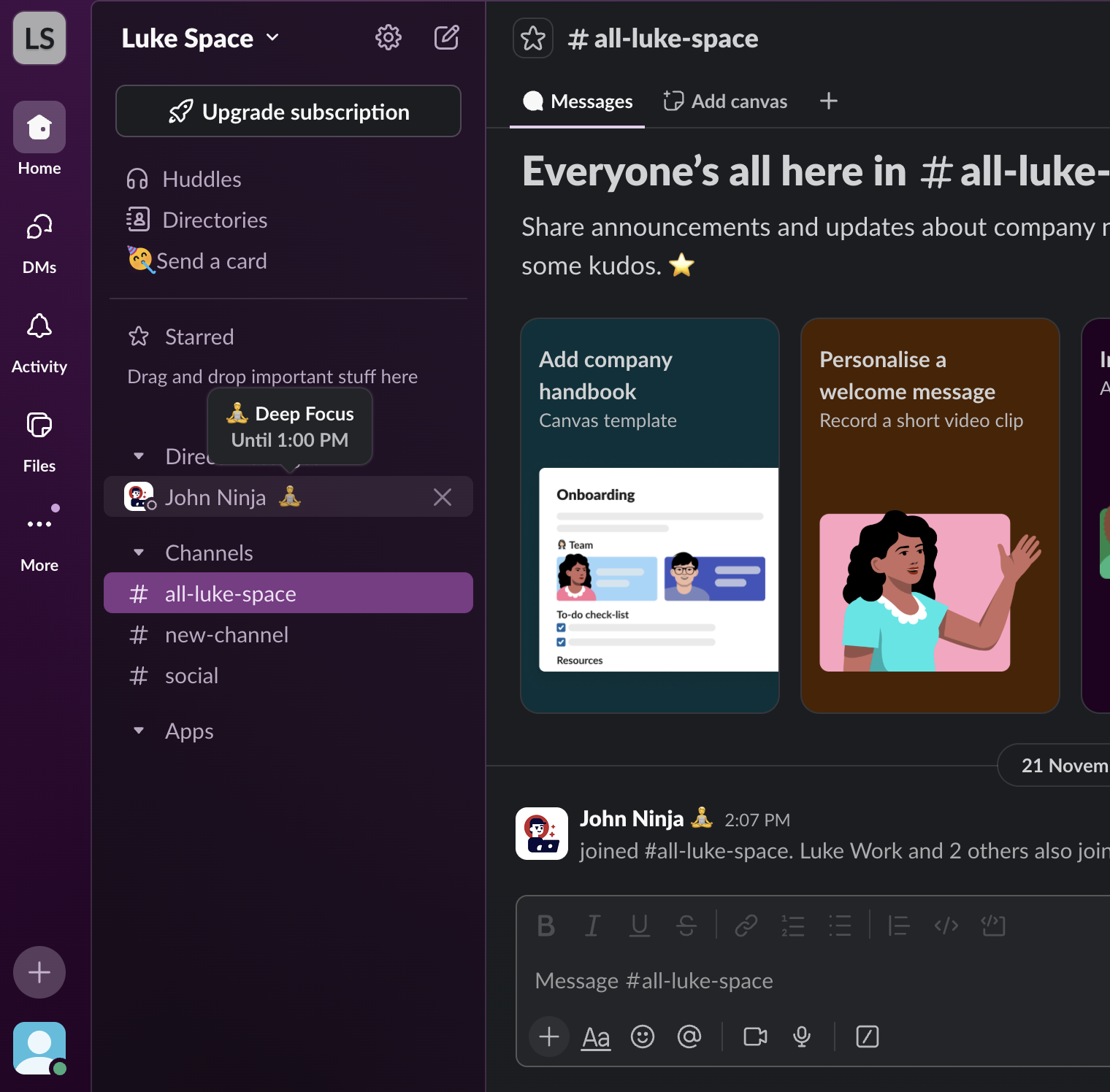 Status Ninja screenshot