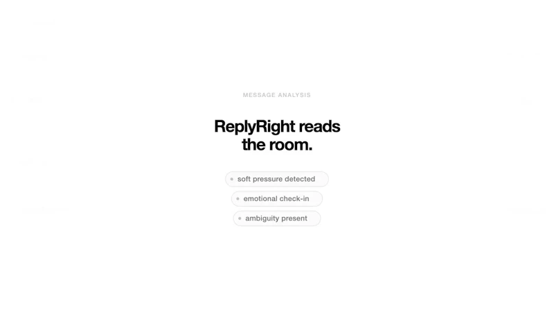 R: ReplyRight screenshot 1 (video preview)