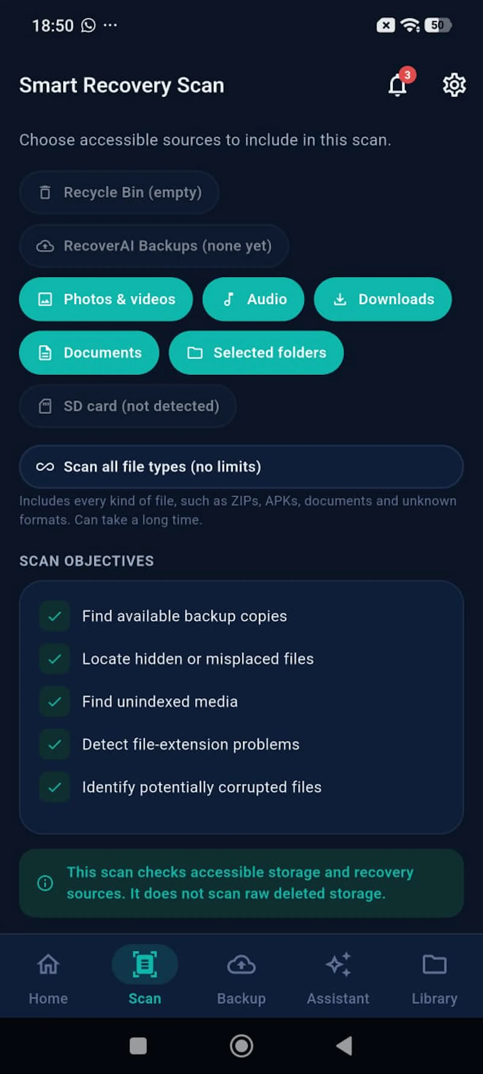 RecoverAI – Photo & File Recovery screenshot 5