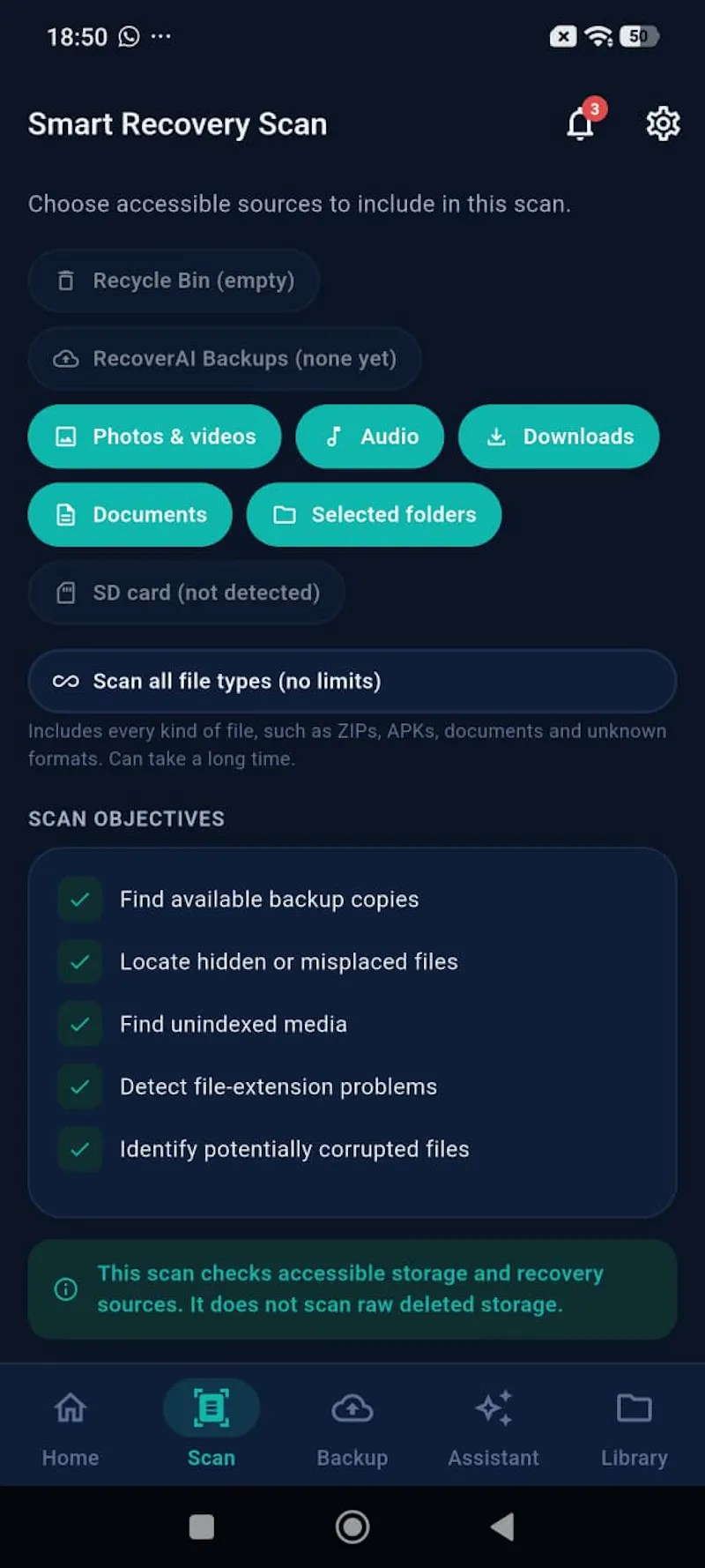 RecoverAI – Photo & File Recovery screenshot 5