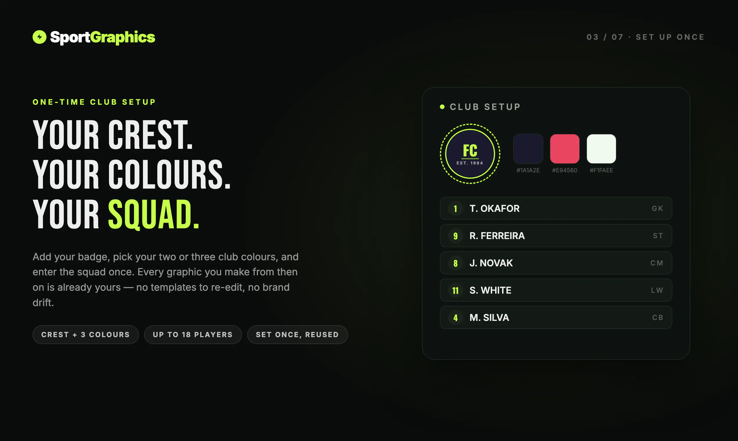 Sportgraphics screenshot 3