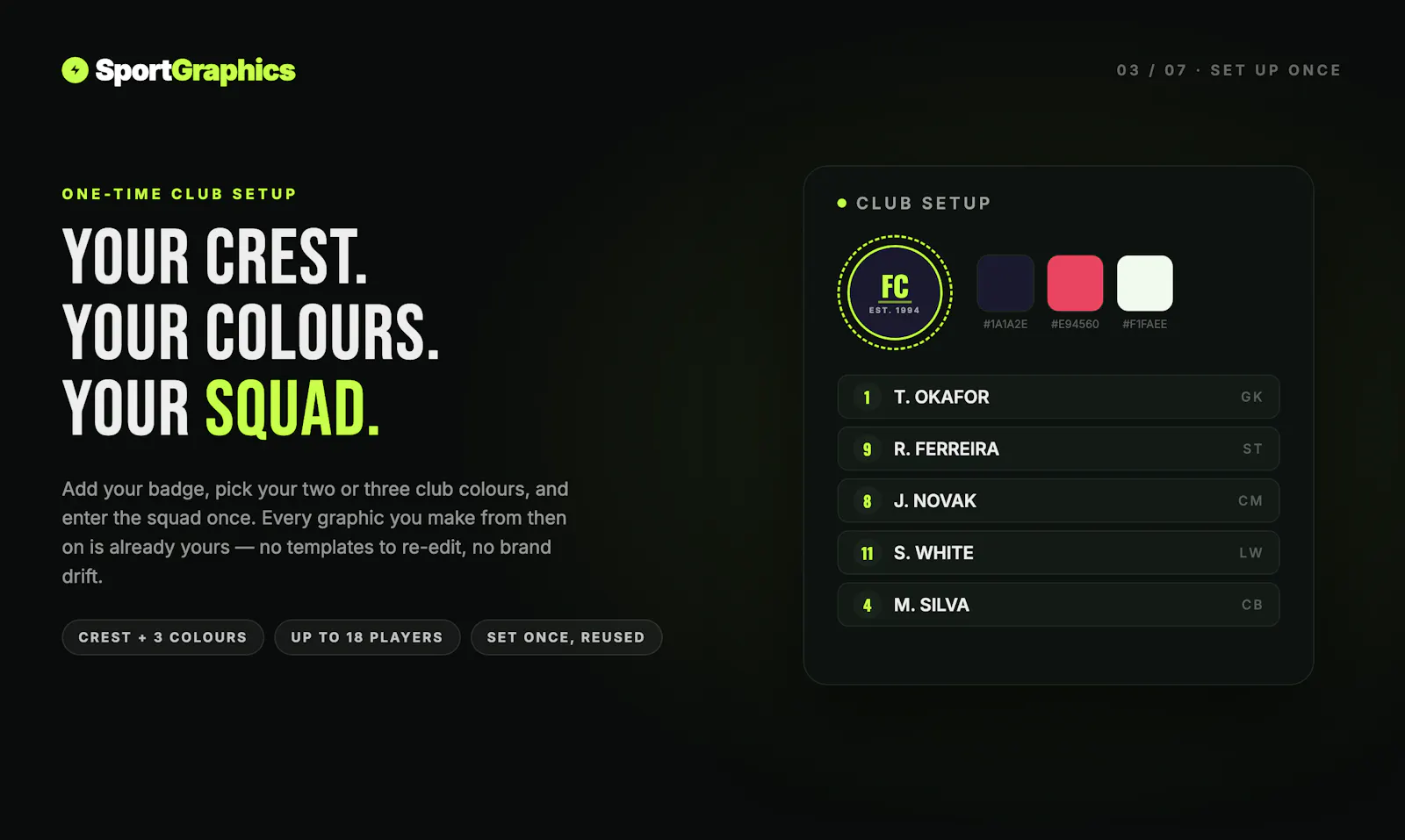 Sportgraphics screenshot 4