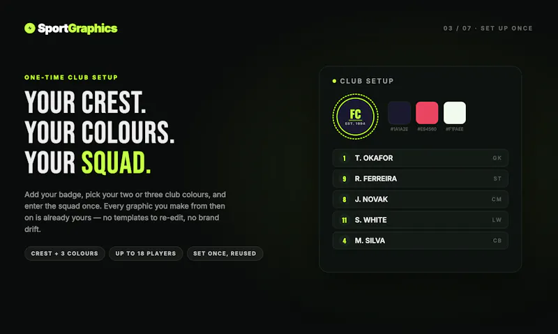 Sportgraphics screenshot 4