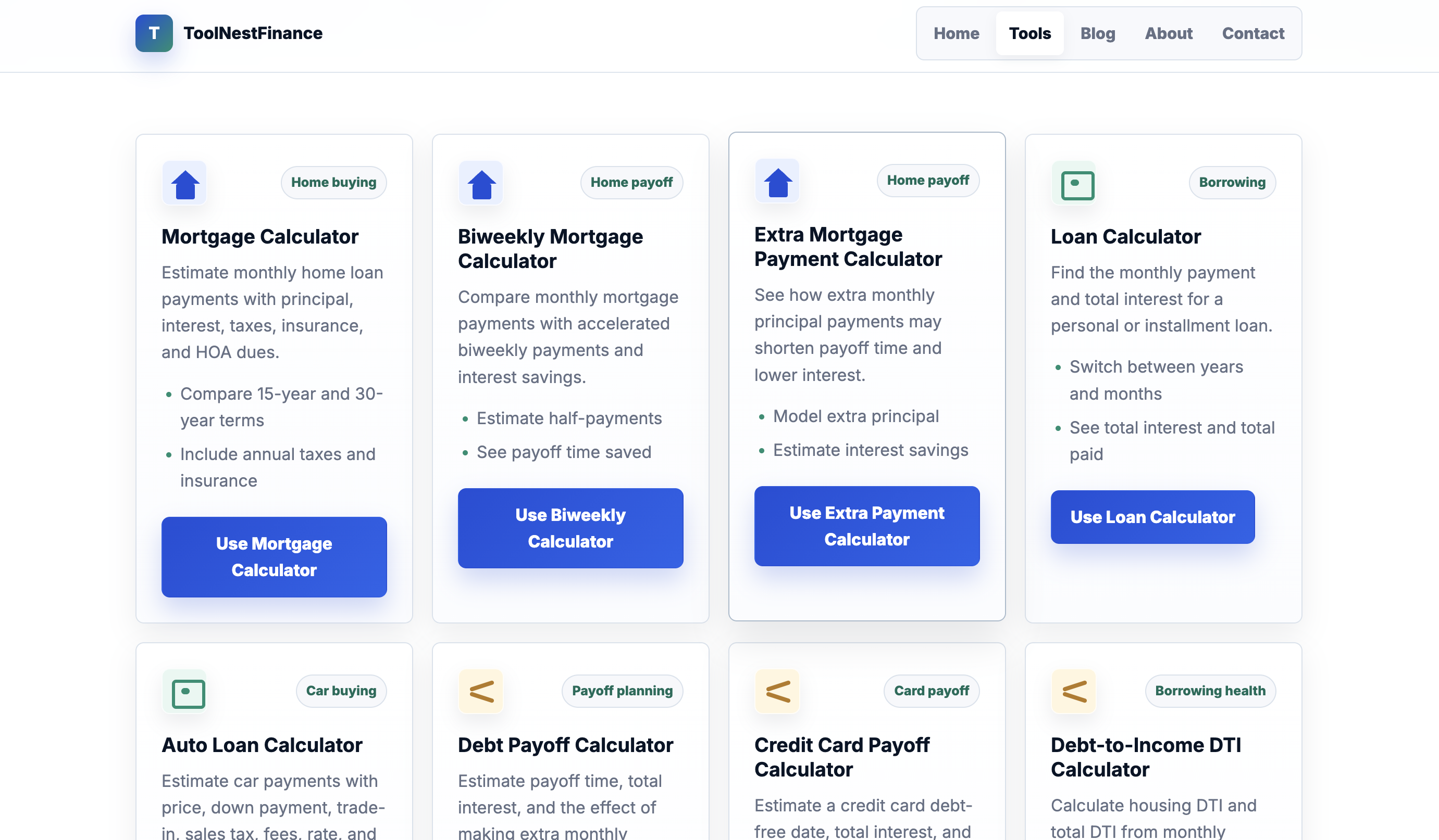 ToolNestFinance gallery image