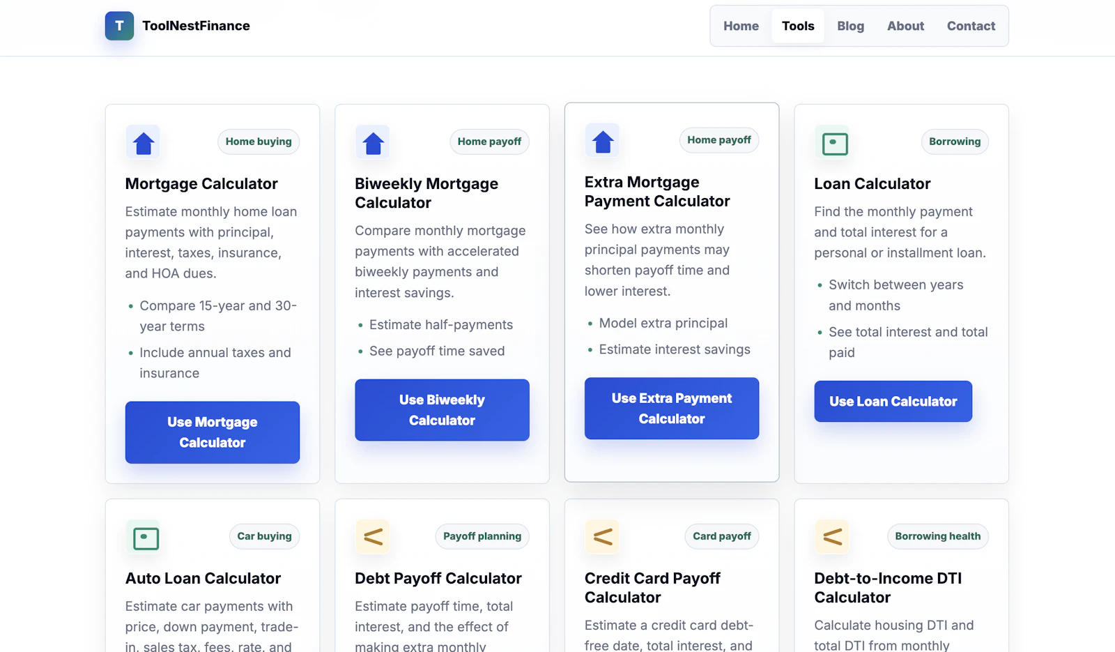 ToolNestFinance screenshot 2