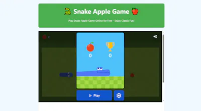 Snake Apple Game gallery image