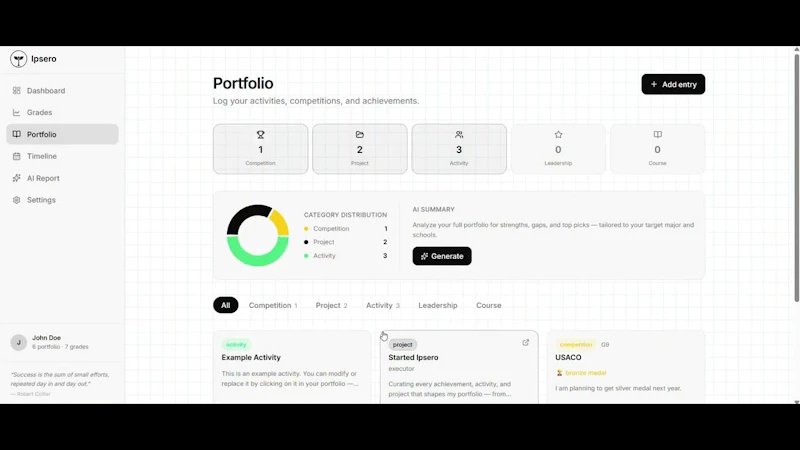 Ipsero screenshot 1 (video preview)