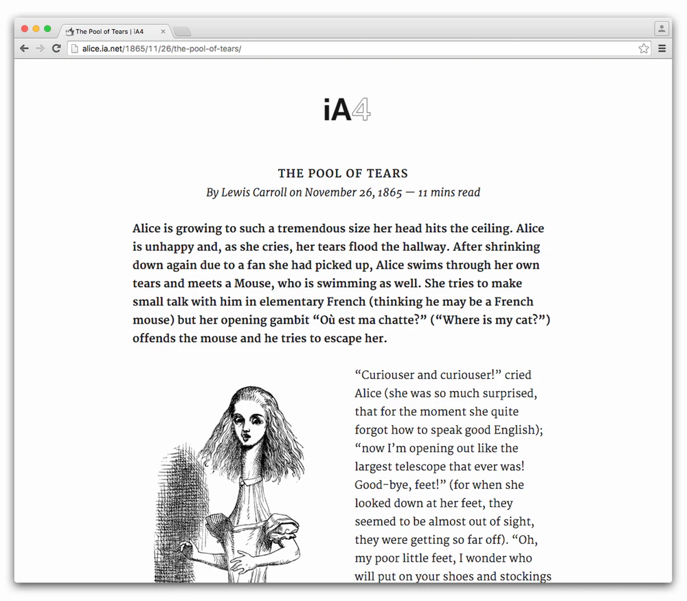iA iA4 Wordpress Theme