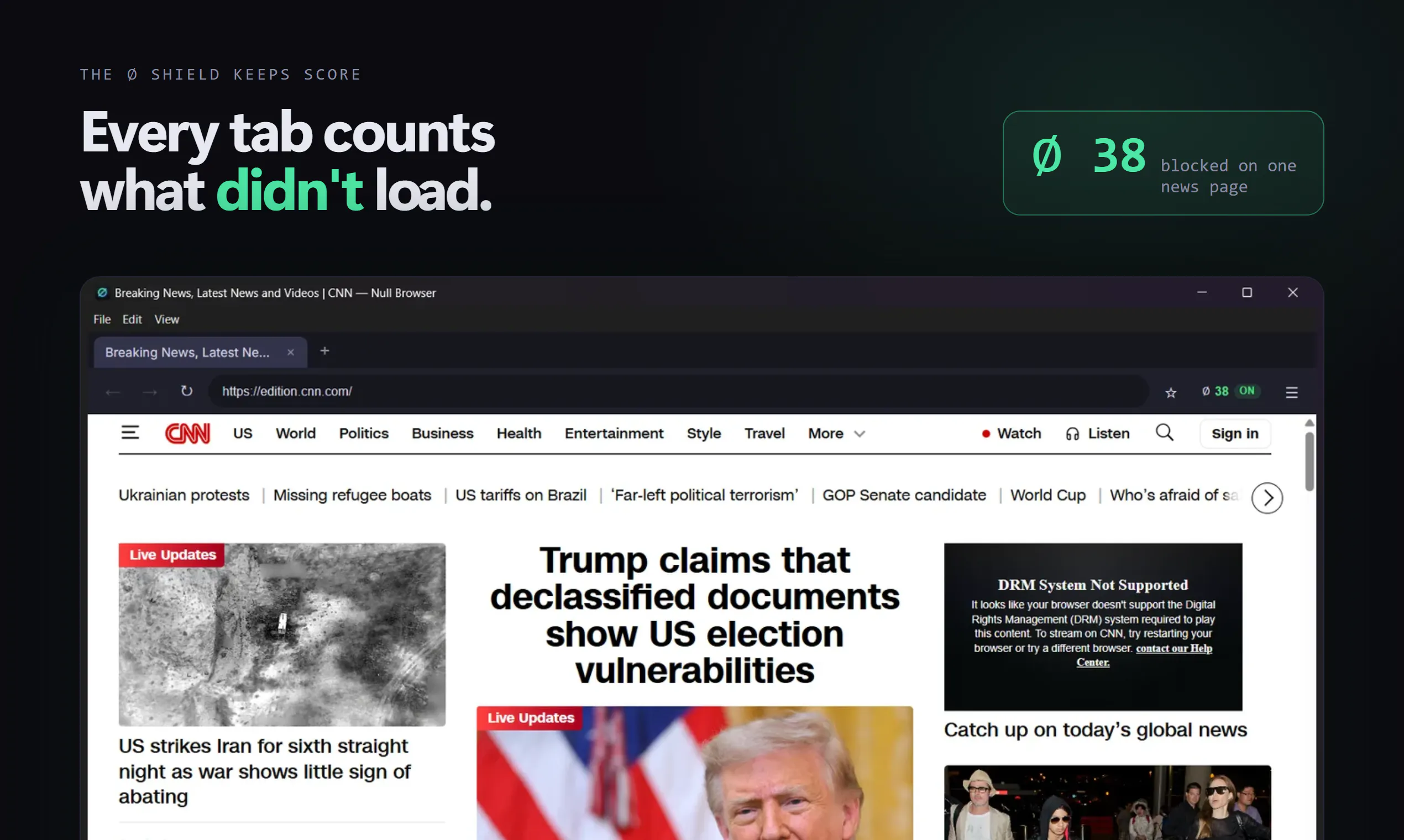  Null Browser ∅ gallery image