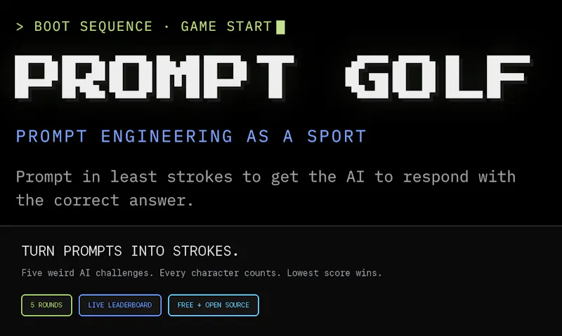 Prompt Golf screenshot 4