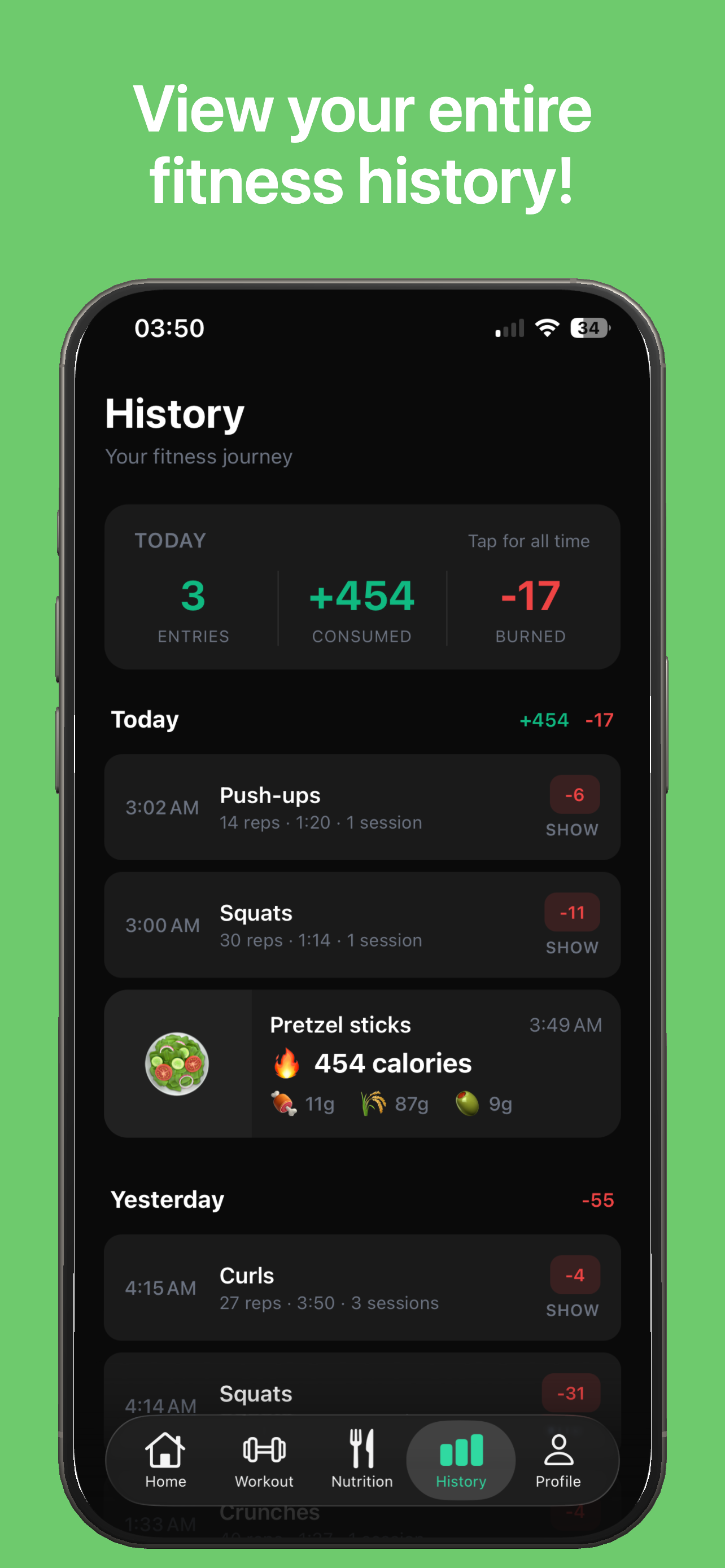 Fitnit iOS gallery image