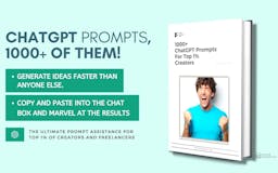 1000+ ChatGPT Prompts for the Top 1%  media 2