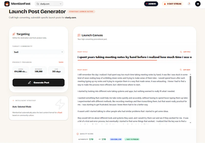 MentionFast screenshot 3
