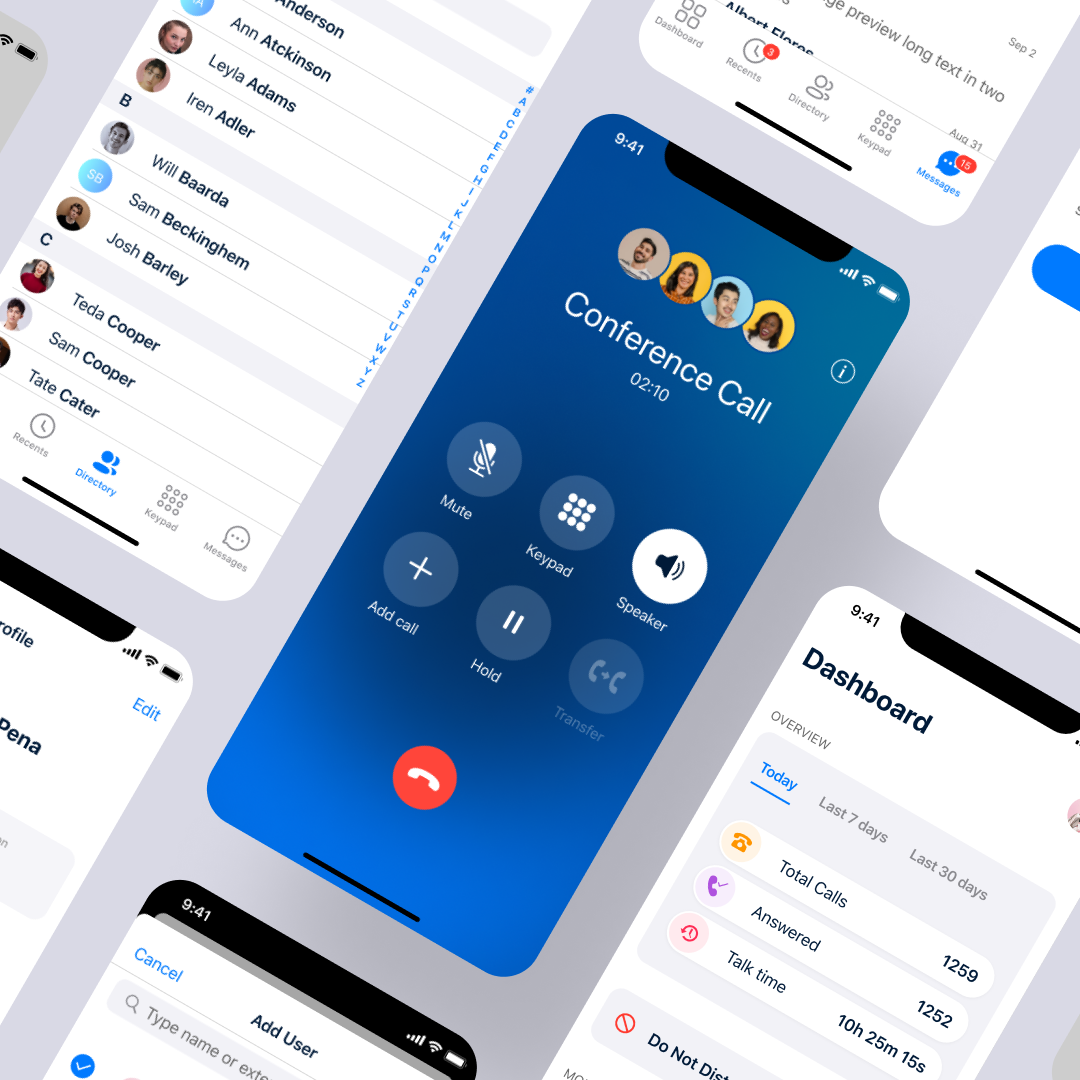 Qara VoIP App on IOS media 11