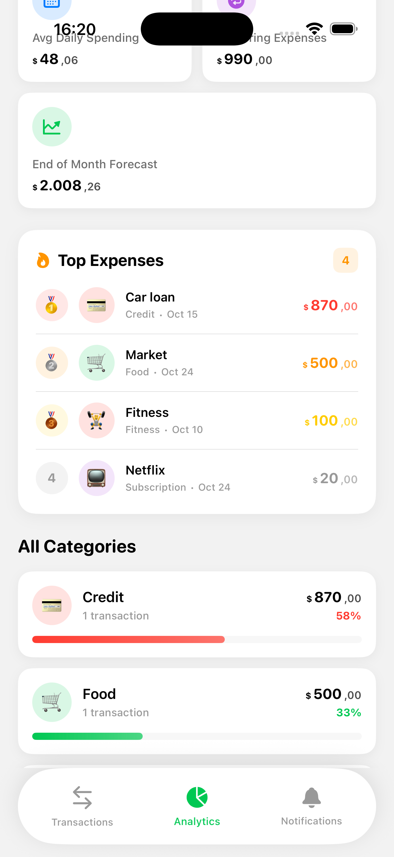 Flowup: Budget & Bill Tracker gallery image