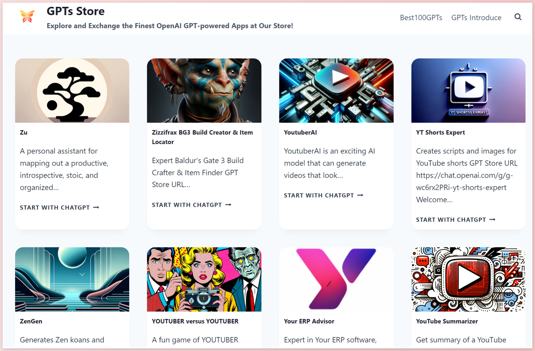 GPTs Store gallery image